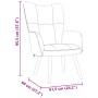 Sillón de relax de tela gris oscuro | Foro24.es | Tu tienda online para hogar, jardín y más Foro24.es