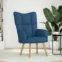 Sillón de relax de tela azul | Foro24.es | Tu tienda online para hogar, jardín y más Foro24.es
