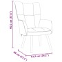 Sillón de relax de tela azul | Foro24.es | Tu tienda online para hogar, jardín y más Foro24.es
