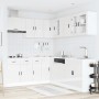 Mueble cocina Porto blanco brillo 11 pzas madera contrachapada | Foro24.es | Tu tienda online para hogar, jardín y más Foro24.es