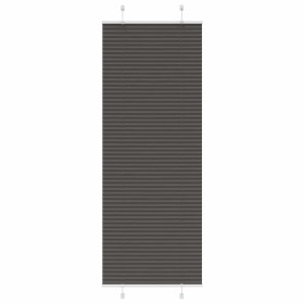 Estor Plisado negro 80x200 cm Tela Ancho 79,4 cm Poliéster