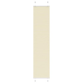 Estor Plisado crema 50x200 cm Tela Ancho 49,4 cm Poliéster
