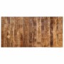 Mesa de comedor madera maciza de mango rugosa 200x100x75 cm | Foro24.es | Tu tienda online para hogar, jardín y más Foro24.es