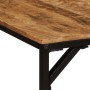 Mesa de comedor madera maciza de mango rugosa 200x100x75 cm | Foro24.es | Tu tienda online para hogar, jardín y más Foro24.es