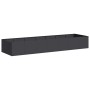 Jardinera de acero laminado en frío negro 280x80x40 cm de , Maceteros y jardineras - Ref: Foro24-860759, Precio: 140,01 €, De...