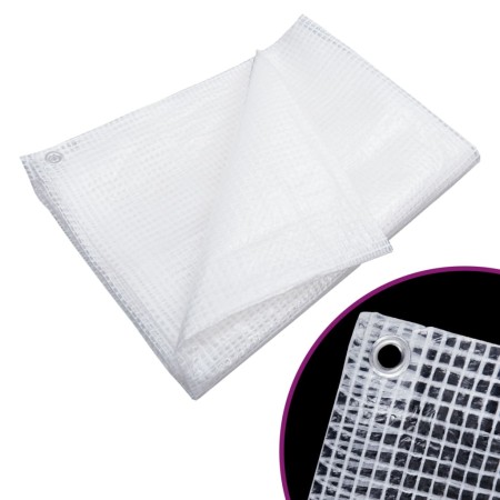 White gauze canvas 140 g/m² 4x6 m by vidaXL, Waterproof tarpaulins - Ref: Foro24-151616, Price: 37,79 €, Discount: %