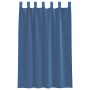 Cortinas de gasa con bolsillos para varillas 2 uds. azul real | Foro24.es | Tu tienda online para hogar, jardín y más Foro24.es