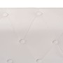 Sofá de esquina Chesterfield 6 plazas cuero artificial blanco de , Sofás - Ref: Foro24-243616, Precio: 880,06 €