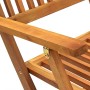 Set comedor de jardín plegable 7 piezas madera maciza de acacia de , Conjuntos de jardín - Ref: Foro24-3060197, Precio: 438,42 €