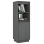 Tall sideboard in solid gray pine wood 37x34x110 cm by vidaXL, Sideboards - Ref: Foro24-813517, Price: 63,80 €, Discount: %