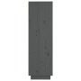 Tall sideboard in solid gray pine wood 37x34x110 cm by vidaXL, Sideboards - Ref: Foro24-813517, Price: 63,80 €, Discount: %