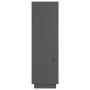 Tall sideboard in solid gray pine wood 37x34x110 cm by vidaXL, Sideboards - Ref: Foro24-813517, Price: 63,08 €, Discount: %