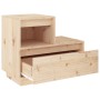 Mesitas de noche 2 uds madera maciza de pino 60x34x51 cm de , Mesitas de noche - Ref: Foro24-814375, Precio: 103,27 €, Descue...