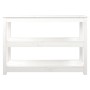 Mesa consola de madera maciza de pino blanco 110x40x74 cm | Foro24.es | Tu tienda online para hogar, jardín y más Foro24.es