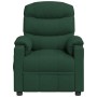 Sillón reclinable de tela verde oscuro de , Sillones - Ref: Foro24-348076, Precio: 184,23 €