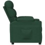 Sillón reclinable de tela verde oscuro de , Sillones - Ref: Foro24-348076, Precio: 184,23 €
