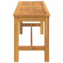 Banco de jardín madera maciza de acacia 110 cm | Foro24.es | Tu tienda online para hogar, jardín y más Foro24.es