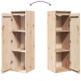 Armario de pared de madera maciza de pino 30x30x100 cm de , Estantes y estanterías - Ref: Foro24-813505, Precio: 66,26 €