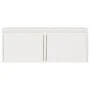 Armarios de pared 2 uds madera maciza pino blanco 45x30x35 cm de vidaXL, Estantes y estanterías - Ref: Foro24-813438, Precio:...