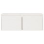 Wall cabinets 2 pcs solid white pine wood 45x30x35 cm by vidaXL, Shelves and shelves - Ref: Foro24-813438, Price: 67,66 €, Di...
