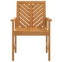 Sillas de comedor para jardín 3 uds madera maciza acacia de , Sillas de jardín - Ref: Foro24-362228, Precio: 229,46 €