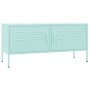 Mueble para TV de acero verde menta 105x35x50 cm | Foro24.es | Tu tienda online para hogar, jardín y más Foro24.es