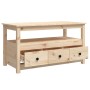 Mesa de centro de madera maciza de pino 102x49x55 cm | Foro24.es | Tu tienda online para hogar, jardín y más Foro24.es
