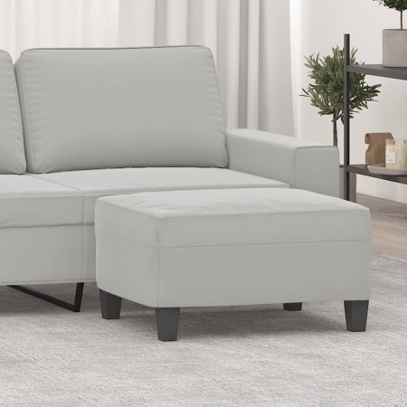 Reposapiés tela de microfibra gris claro 70x55x41 cm | Foro24.es | Tu tienda online para hogar, jardín y más Foro24.es
