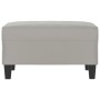 Reposapiés tela de microfibra gris claro 70x55x41 cm | Foro24.es | Tu tienda online para hogar, jardín y más Foro24.es