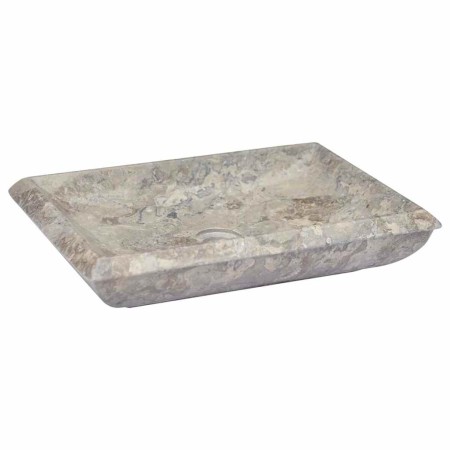 Lavabo gris mármol 50x35x10 cm de , Lavabos - Ref: Foro24-149164, Precio: 140,41 €, Descuento: %