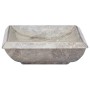 Lavabo gris mármol 50x35x10 cm de , Lavabos - Ref: Foro24-149164, Precio: 140,41 €, Descuento: %