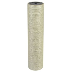 Poste rascador para gatos 8x35 cm 8 mm beige