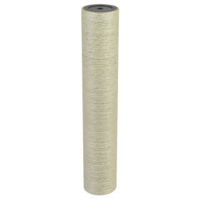 Poste rascador para gatos 8x45 cm 8 mm beige