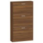 Mueble zapatero madera contrachapada marrón roble 59x17x108 cm | Foro24.es | Tu tienda online para hogar, jardín y más Foro24.es