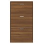 Mueble zapatero madera contrachapada marrón roble 59x17x108 cm | Foro24.es | Tu tienda online para hogar, jardín y más Foro24.es