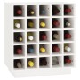 Botellero de madera maciza de pino blanco 55,5x34x61 cm | Foro24.es | Tu tienda online para hogar, jardín y más Foro24.es