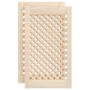 Puertas de armario entramado 2 uds madera pino 39,5x69 cm