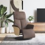 Sillón reclinable con reposapiés cuero sintético marrón | Foro24.es | Tu tienda online para hogar, jardín y más Foro24.es
