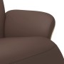 Sillón reclinable con reposapiés cuero sintético marrón | Foro24.es | Tu tienda online para hogar, jardín y más Foro24.es