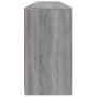 Aparador con luces LED gris Sonoma 202x37x67 cm de , Aparadores - Ref: Foro24-3209014, Precio: 271,29 €, Descuento: %