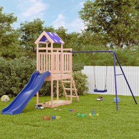 Parque infantil de exterior madera maciza de abeto Douglas de , Columpios y estructuras de juegos - Ref: Foro24-3279077, Prec...