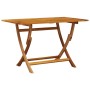 Set de comedor de jardín 5 pzas ratán PE madera maciza negro | Foro24.es | Tu tienda online para hogar, jardín y más Foro24.es