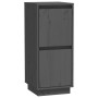 Sideboard 2 pcs solid gray pine wood 31.5x34x75 cm by vidaXL, Sideboards - Ref: Foro24-813385, Price: 79,68 €, Discount: %