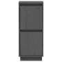 Sideboard 2 pcs solid gray pine wood 31.5x34x75 cm by vidaXL, Sideboards - Ref: Foro24-813385, Price: 79,68 €, Discount: %