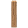 Estantería madera de ingeniería roble artisian 132x29x141,5 cm de , Librerías y estanterías - Ref: Foro24-3310315, Precio: 13...