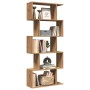 Librería divisora 5 niveles madera roble artisan 70x24x161 cm | Foro24.es | Tu tienda online para hogar, jardín y más Foro24.es