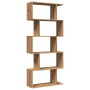 Librería divisora 5 niveles madera roble artisan 70x24x161 cm | Foro24.es | Tu tienda online para hogar, jardín y más Foro24.es