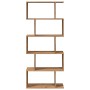 Librería divisora 5 niveles madera roble artisan 70x24x161 cm | Foro24.es | Tu tienda online para hogar, jardín y más Foro24.es