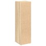 Mueble de baño con portarrollos roble Sonoma 20,5x22x72 cm