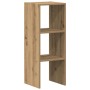 Librería apilable madera contrachapada roble artesanal de , Taquillas y armarios de almacenamiento - Ref: Foro24-858819, Prec...